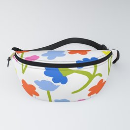 Sunny 80’s Summer Flowers Fanny Pack