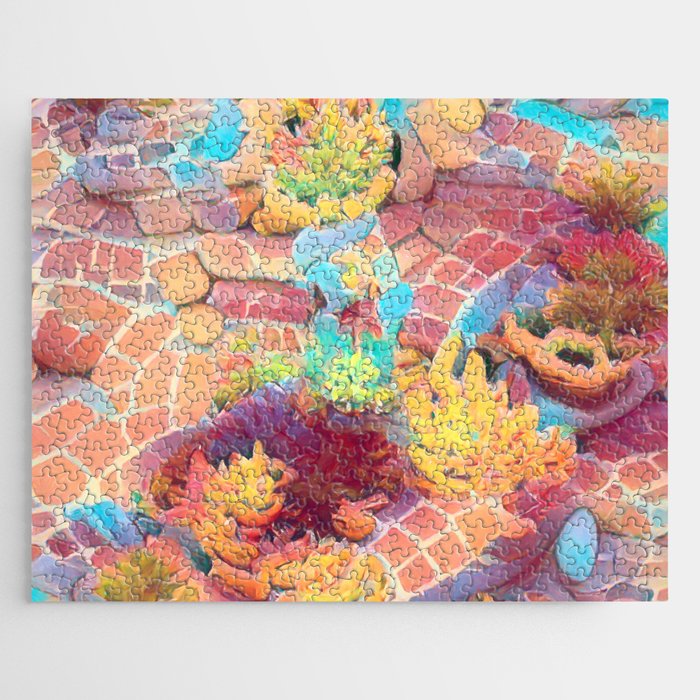  Succulent Garden Jigsaw Puzzle
