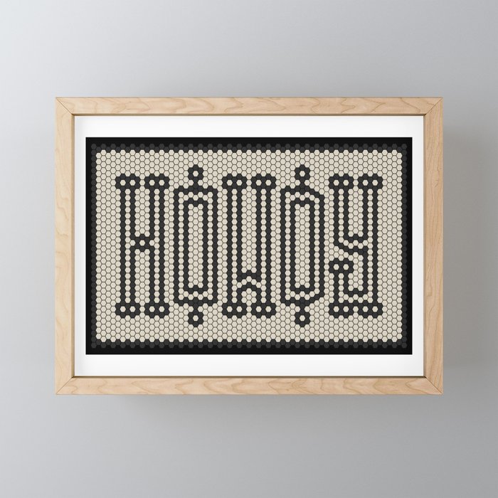 Framed Mini Art Print