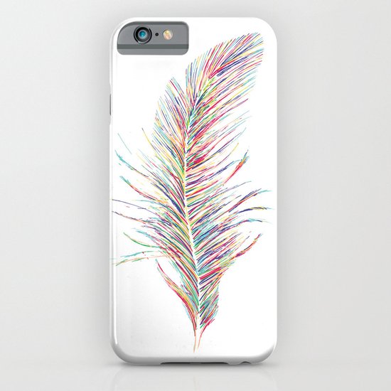 Rainbow Feather iPhone & iPod Case