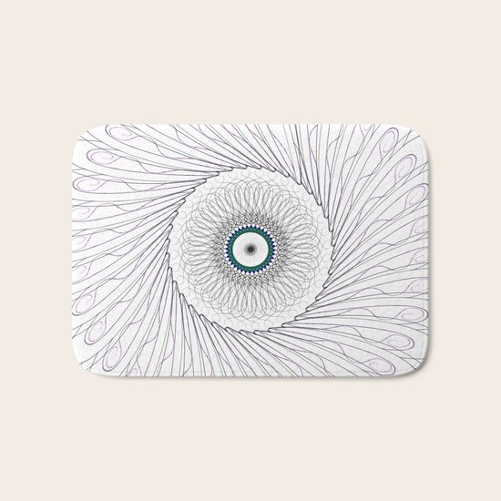 Mandala Bath Mat