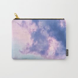 Violet Clouds (Color) Carry-All Pouch | Hippie, Clouds, Dusk, Violet, Evening, Hipster, Tiedye, Photo, Sunrise, Sky 