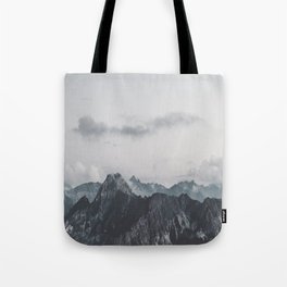 Calm Mountain Landscape  Tote Bag