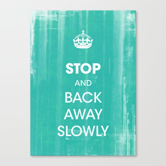 STOP Canvas Print
