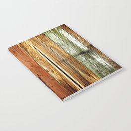 Rustic colored barn-wood Notebook