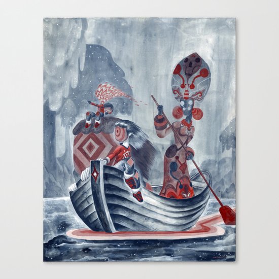 The River Styx Canvas Print