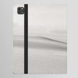 White Sands Black and White iPad Folio Case
