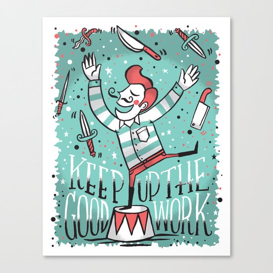 All up in the air Canvas Print