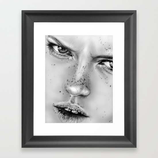 + NO LOVE ALLOWED + Framed Art Print