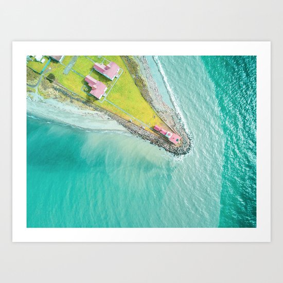 Green Island Art Print