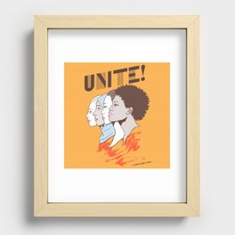 UNITE! Recessed Framed Print