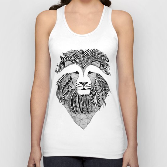 Lion - dark Unisex Tank Top