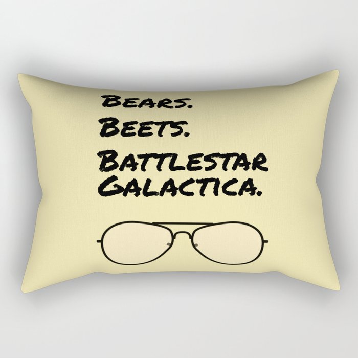 Bears beets battlestar galactica pillow discount