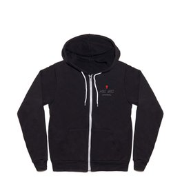 Ask me the way! -- Guide to first month New Yorker Full Zip Hoodie
