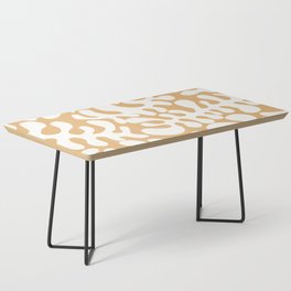 White Matisse cut outs seaweed pattern 7 Coffee Table