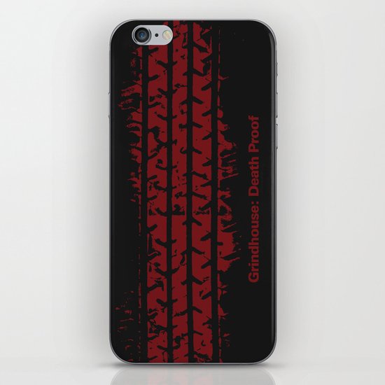 Death Proof in minimal art iPhone & iPod Skin