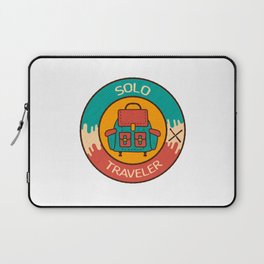 Solo Traveler | Backpacking | Backpacker | Solo Trip | Single Travel Laptop Sleeve