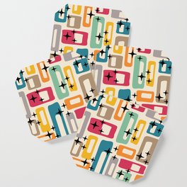 Mid Century Modern Abstract Pattern 242 Mid Mod Googie Coaster