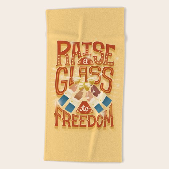 Freedom Beach Towel