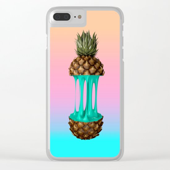 Goo Pineapple Clear iPhone Case