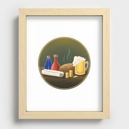 Quest Items Recessed Framed Print