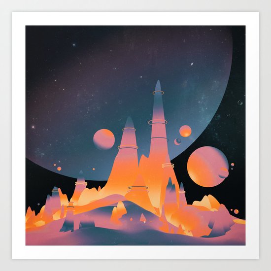 CTOWN (everyday 03.12.16) Art Print