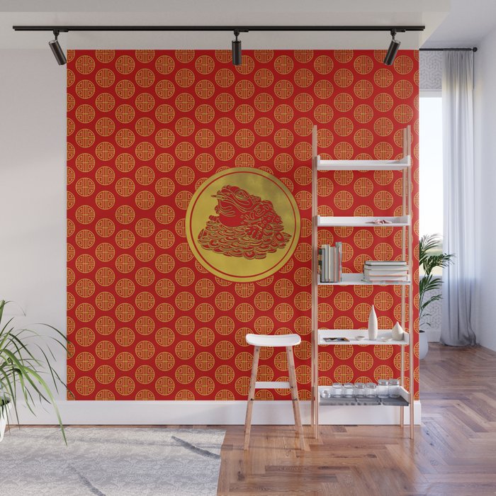 Three Legged Lucky Money Frog Feng Shui Wall Mural By K9printart Three Legged Lucky Money Frog Feng Shui Wall Mural By K9printart