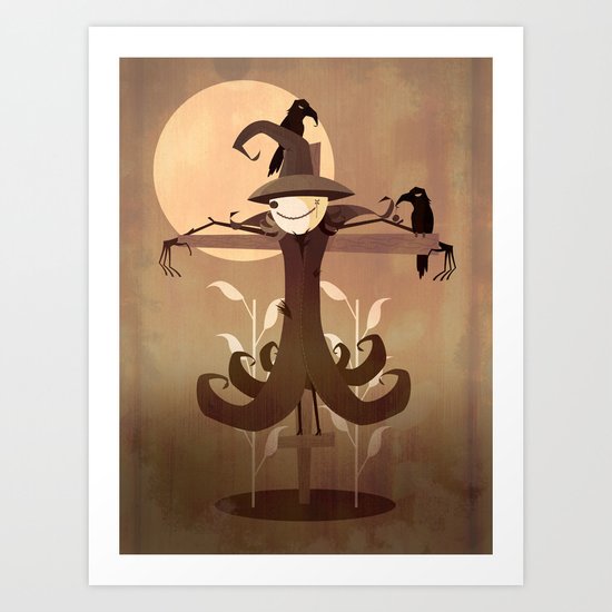 scarecrow Art Print