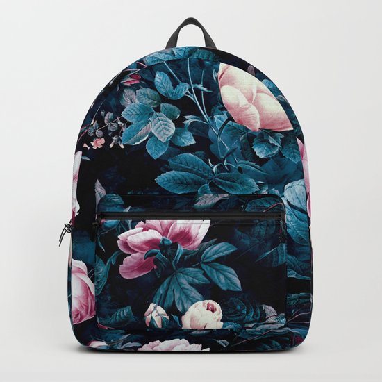 Roses Blue Backpack