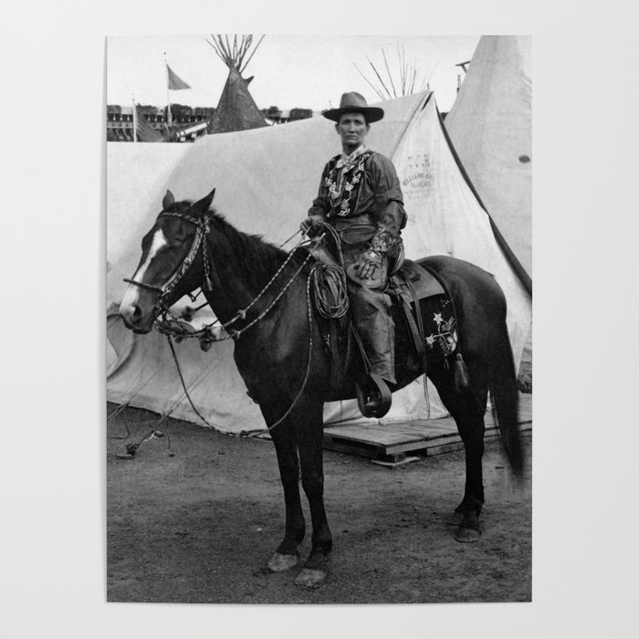 Calamity Jane on Horseback - 1901 Poster