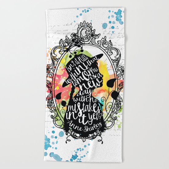 Anne Shirley - Tomorrow Beach Towel