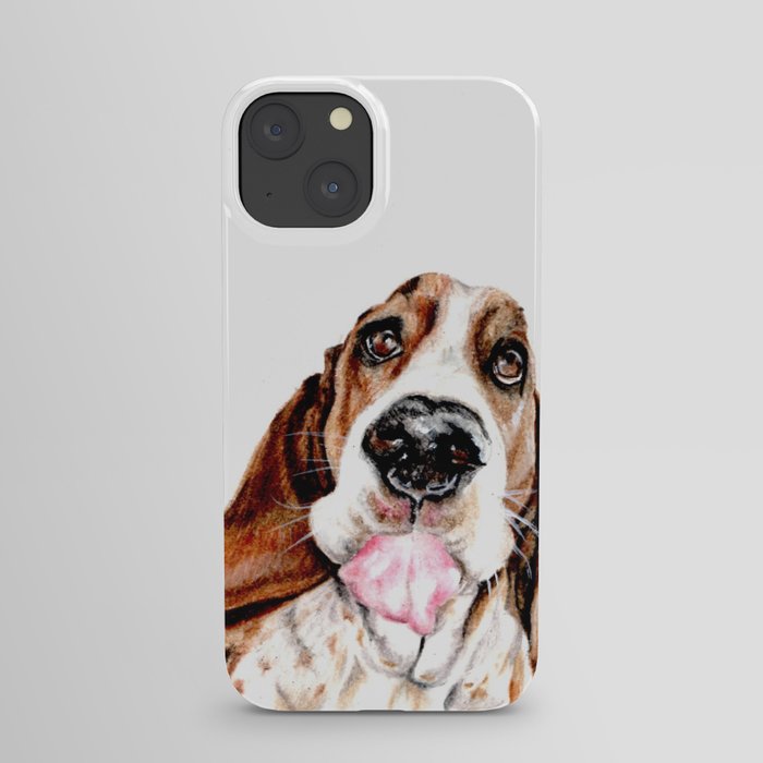 Basset hound iPhone Case