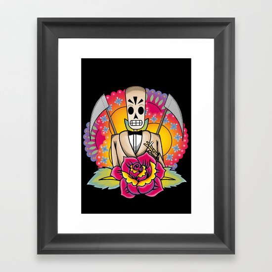 Buenos días Framed Art Print