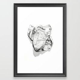 CK Underwear - NOODDOODs Framed Art Print
