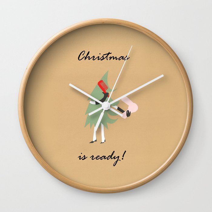 Christmas do Wall Clock