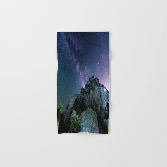 Milky Way Rock Hand & Bath Towel