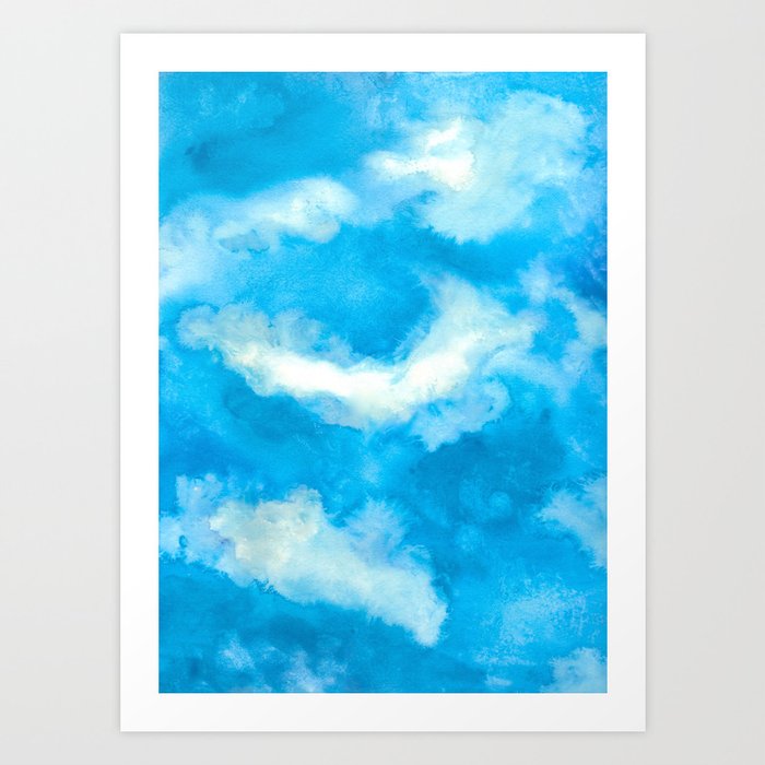 Cloud Cover Art Print