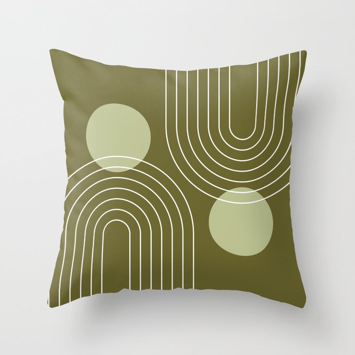 Modern green new arrivals throw pillows