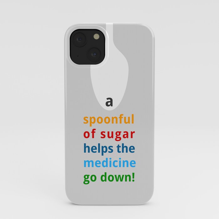 A spoon full of sugar iPhone Case