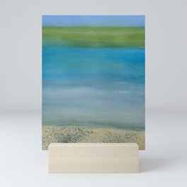 Color Field: Hawai'i Salt and Pepper Beach Mini Art Print