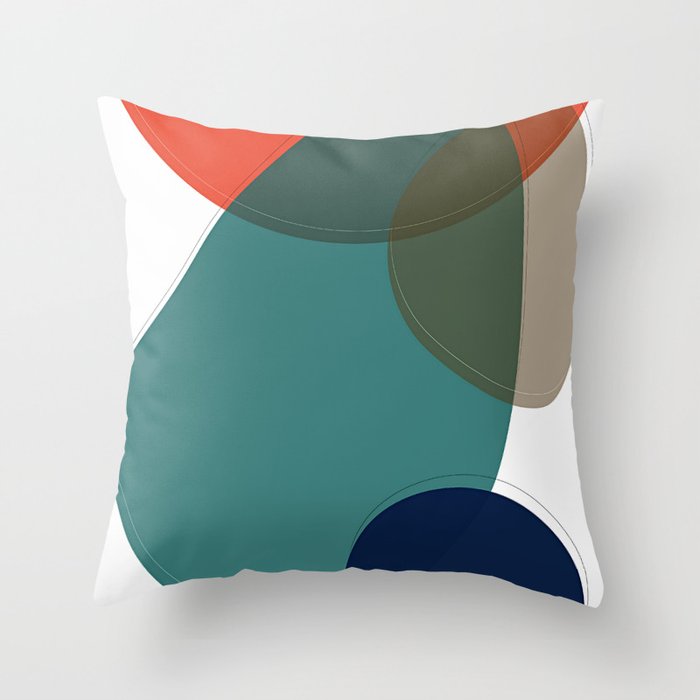 Abstract 2019 001 Throw Pillow