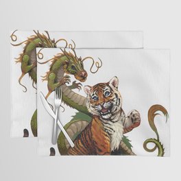 Tiger and Dragon Placemat