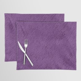 Purple Special Leather Collection Placemat
