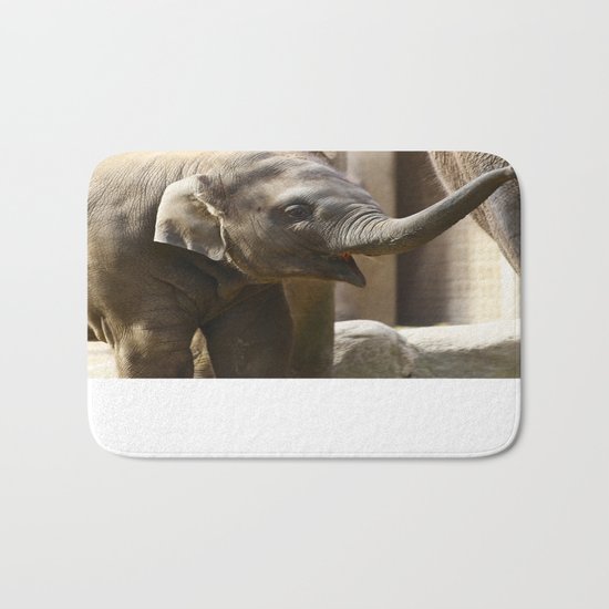 Baby Elephant Bath Mat