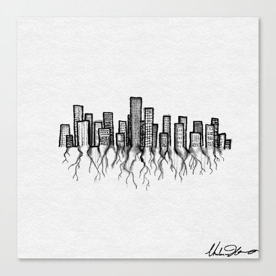 Roots Canvas Print