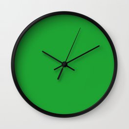 GREEN GREEN Wall Clock