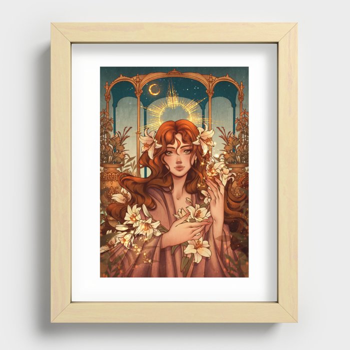 The Herbarium  Recessed Framed Print