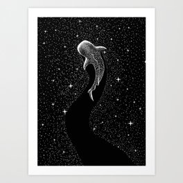 Star Eater (Black Version) Art Print