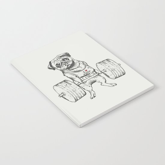 Pug Lift Notebook
