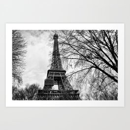 Eiffel tower Paris Art Print